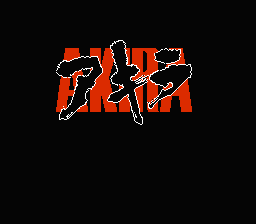 Akira — Title screen